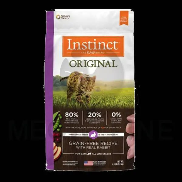 Nature's Variety Instinct 經典無穀物系列 兔肉配方乾糧 10lb